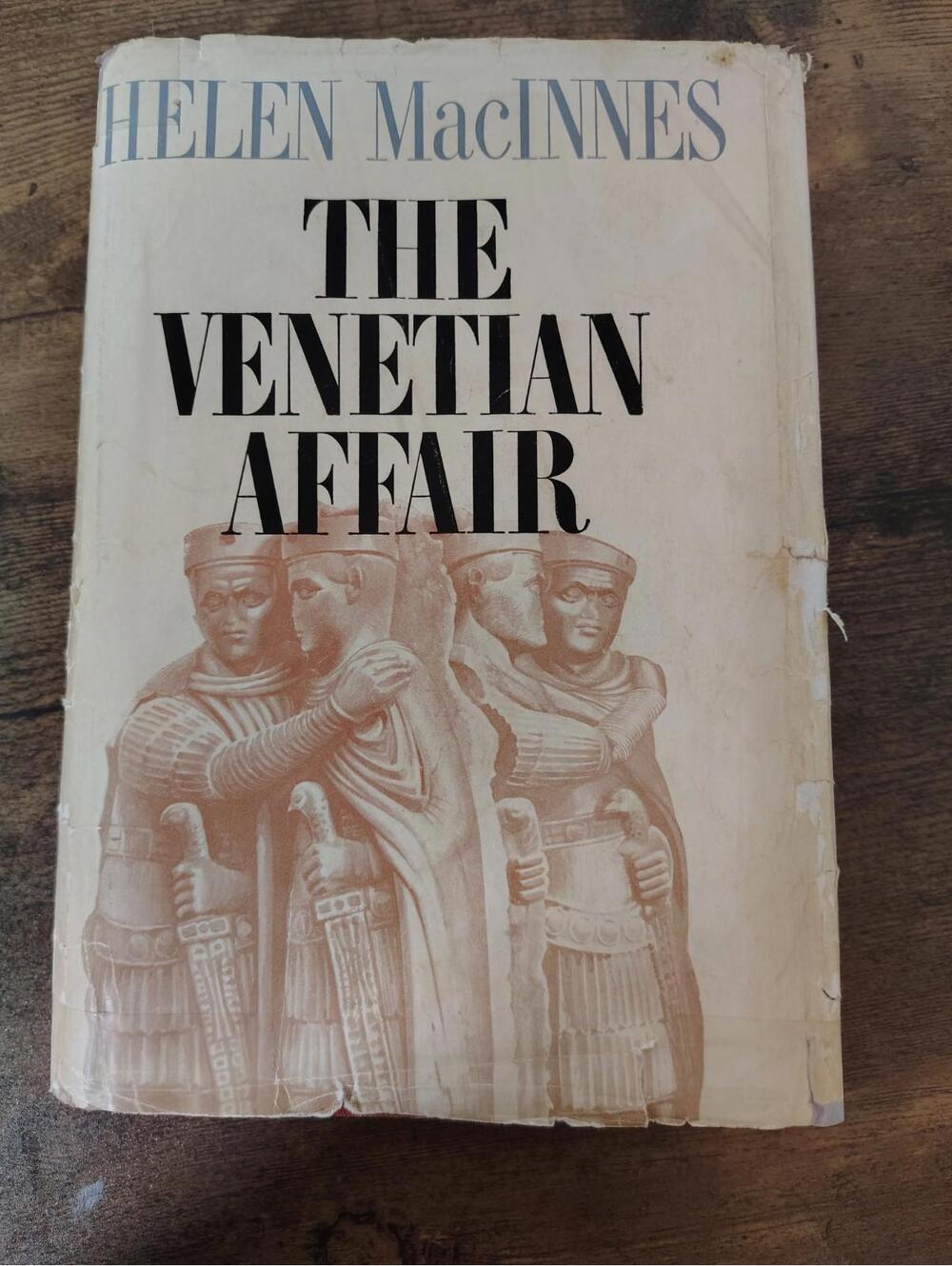 Helen MacInnes THE VENETIAN AFFAIR 1st Edition Harcourt Brace World 1963 HC/DJ